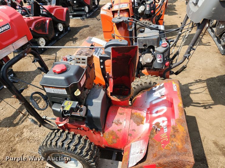 image for item DS8943 (2) two stage snow blowers