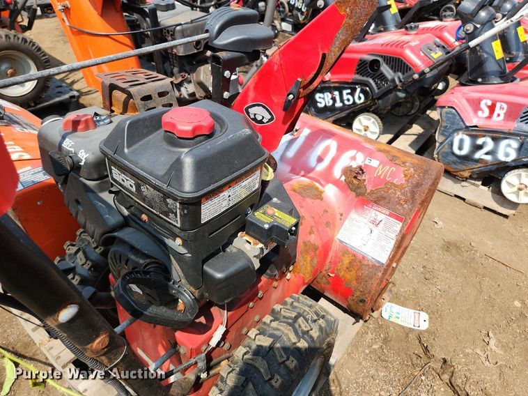 image for item DS8943 (2) two stage snow blowers