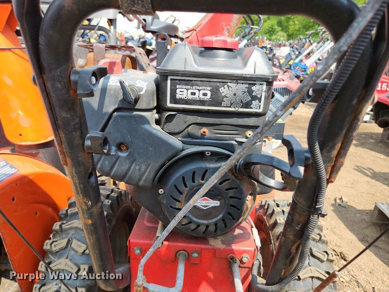 image for item DS8943 (2) two stage snow blowers