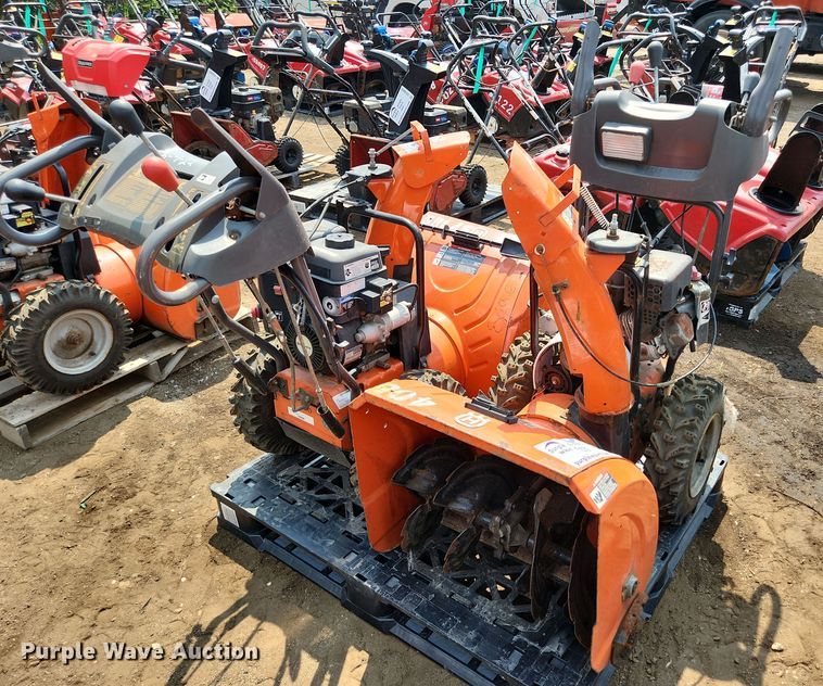image for item DS8944 (2) Husqvarna 924HV snow blowers