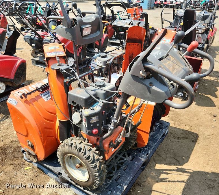 image for item DS8944 (2) Husqvarna 924HV snow blowers