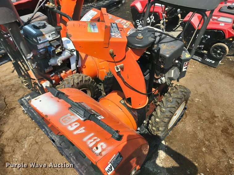 image for item DS8944 (2) Husqvarna 924HV snow blowers