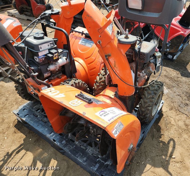 image for item DS8944 (2) Husqvarna 924HV snow blowers