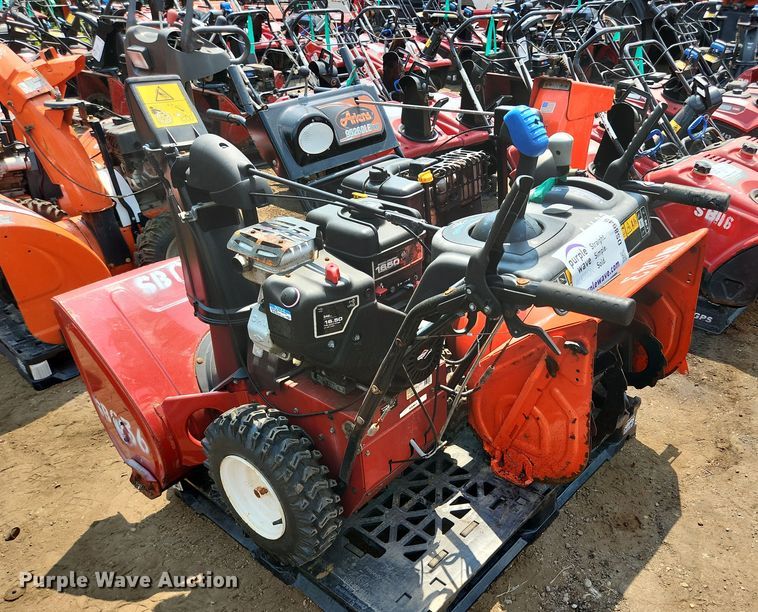 image for item DS8945 (2) two stage snow blowers