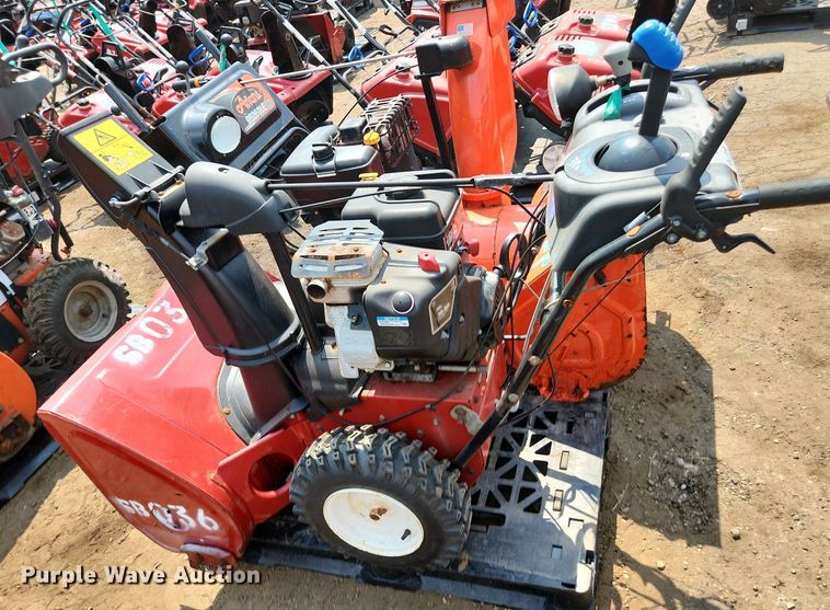 image for item DS8945 (2) two stage snow blowers