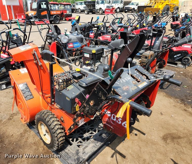 image for item DS8945 (2) two stage snow blowers