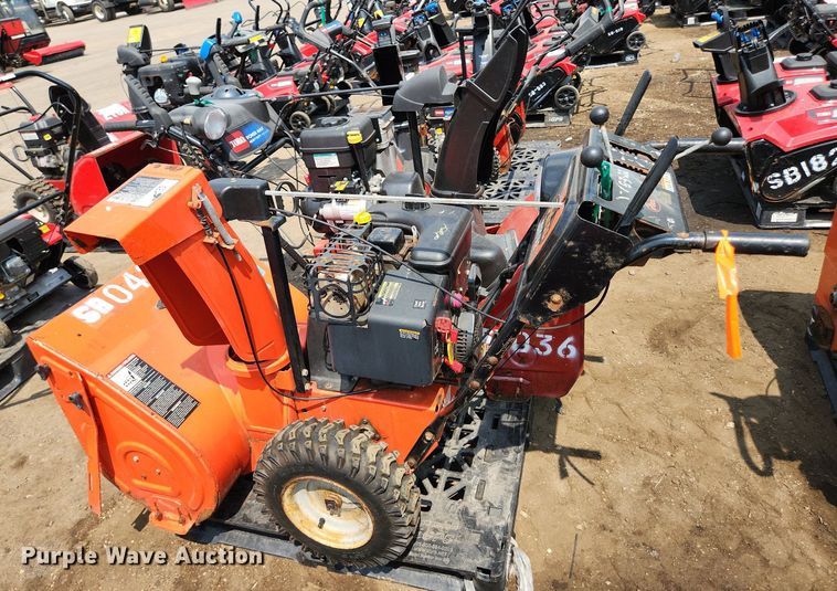 image for item DS8945 (2) two stage snow blowers