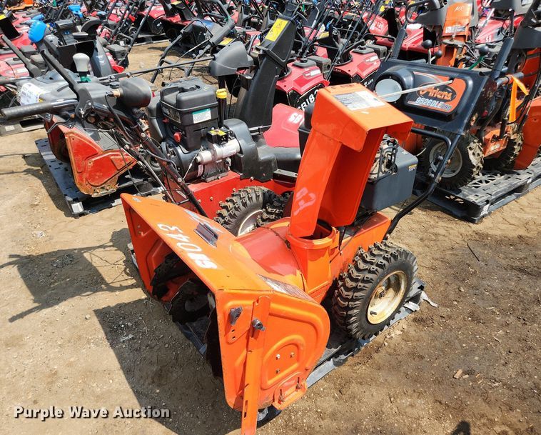 image for item DS8945 (2) two stage snow blowers