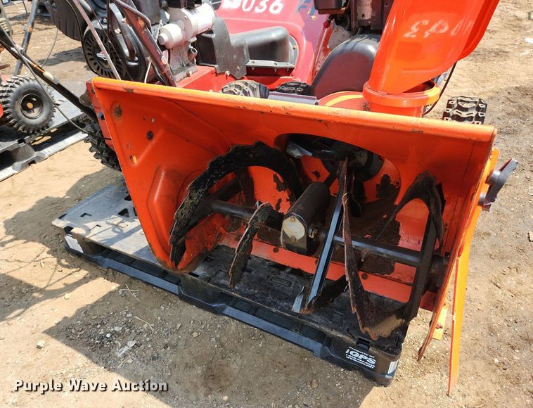 image for item DS8945 (2) two stage snow blowers