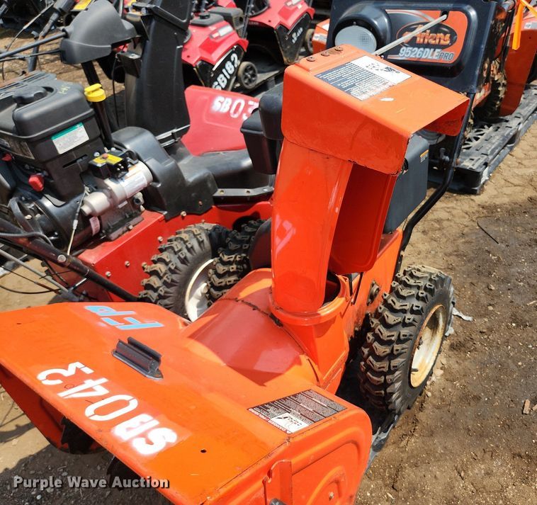 image for item DS8945 (2) two stage snow blowers