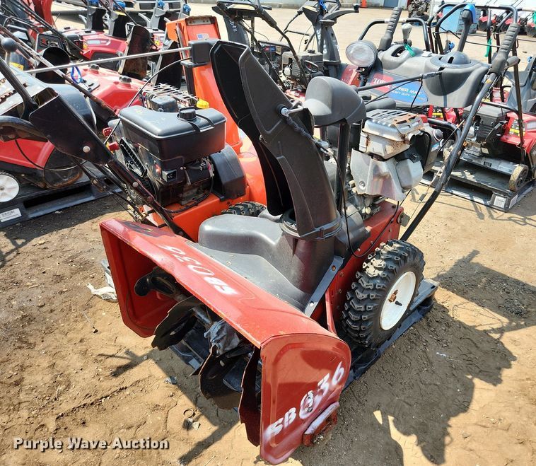 image for item DS8945 (2) two stage snow blowers