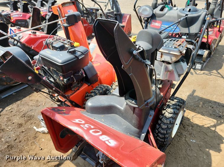 image for item DS8945 (2) two stage snow blowers