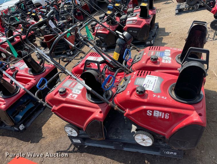 image for item DS8948 (4) Toro Power Clear snow blowers