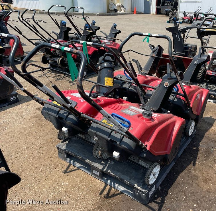 image for item DS8948 (4) Toro Power Clear snow blowers