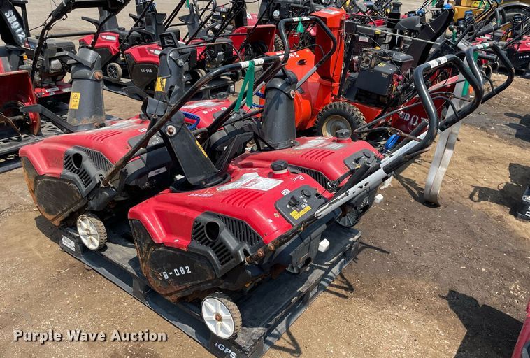 image for item DS8948 (4) Toro Power Clear snow blowers