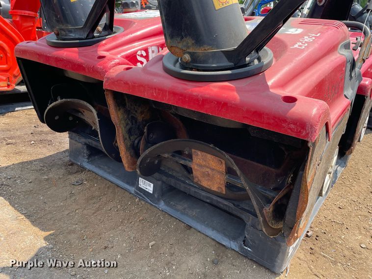 image for item DS8948 (4) Toro Power Clear snow blowers