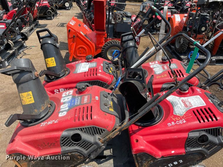 image for item DS8948 (4) Toro Power Clear snow blowers