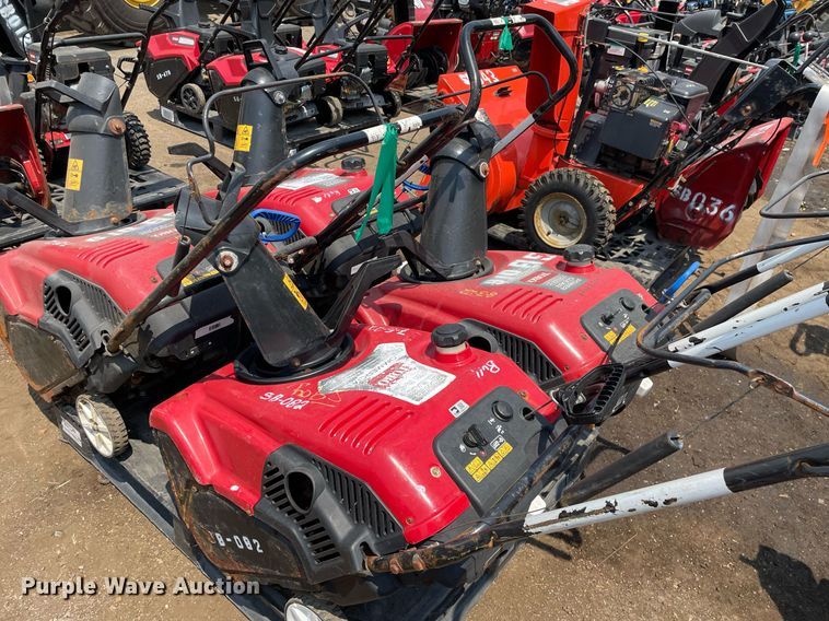 image for item DS8948 (4) Toro Power Clear snow blowers