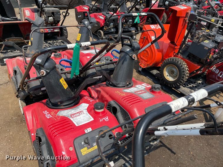 image for item DS8948 (4) Toro Power Clear snow blowers