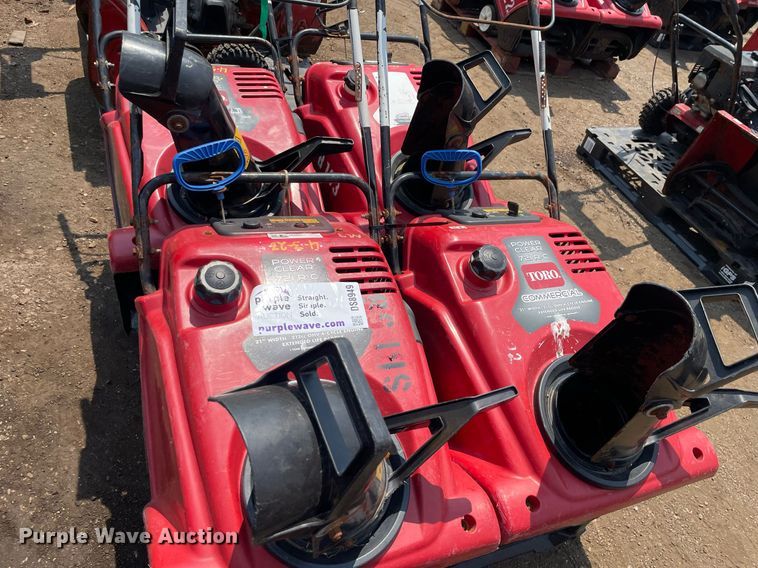 image for item DS8949 (4) Toro Power Clear snow blowers