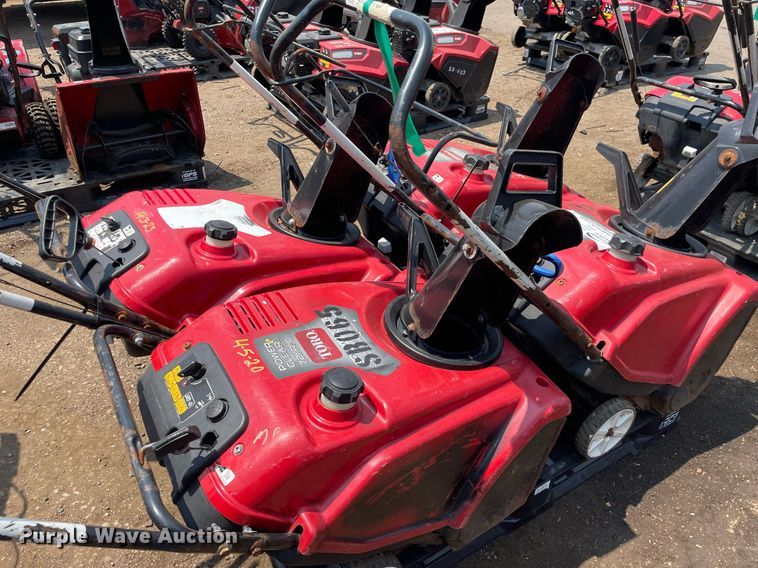 image for item DS8949 (4) Toro Power Clear snow blowers