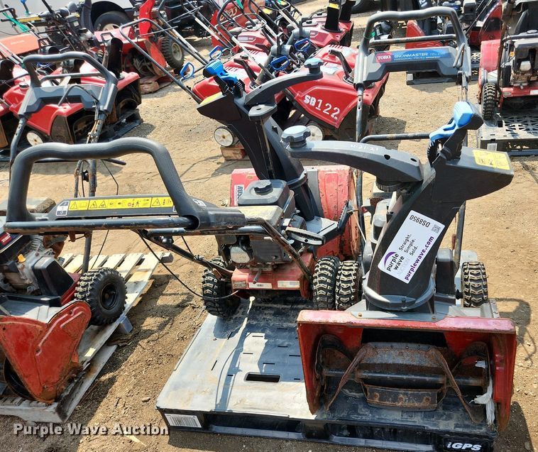image for item DS8950 (2) Toro Snowmaster 724 ZXR snow blowers
