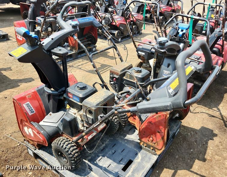 image for item DS8950 (2) Toro Snowmaster 724 ZXR snow blowers