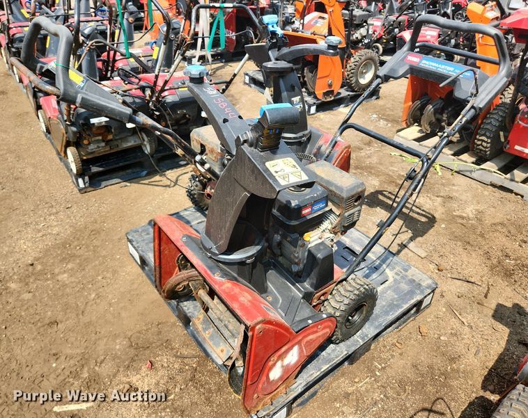 image for item DS8950 (2) Toro Snowmaster 724 ZXR snow blowers