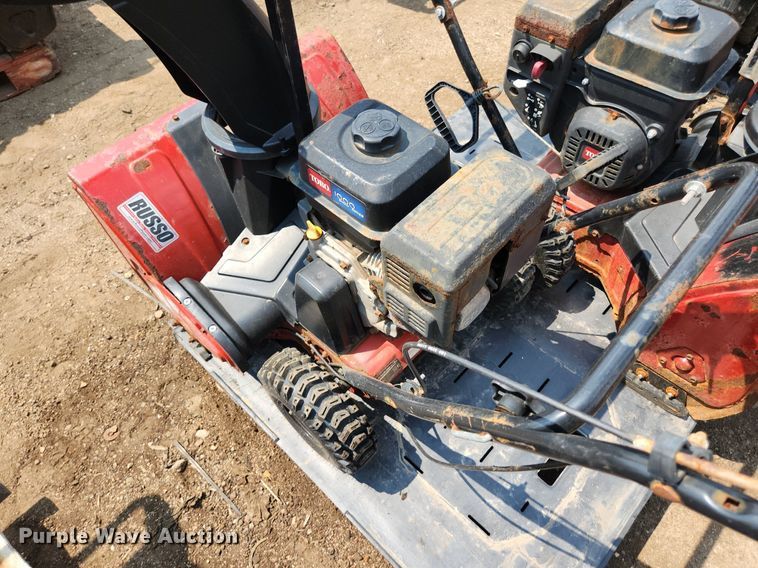 image for item DS8950 (2) Toro Snowmaster 724 ZXR snow blowers