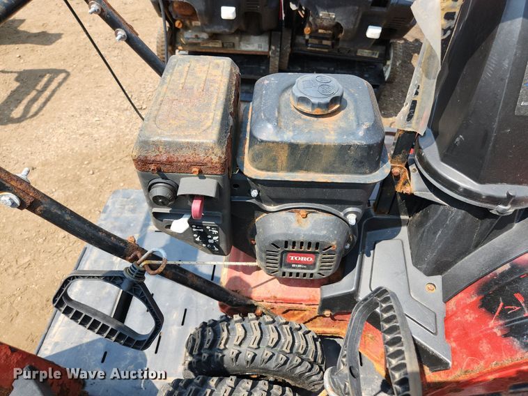 image for item DS8950 (2) Toro Snowmaster 724 ZXR snow blowers