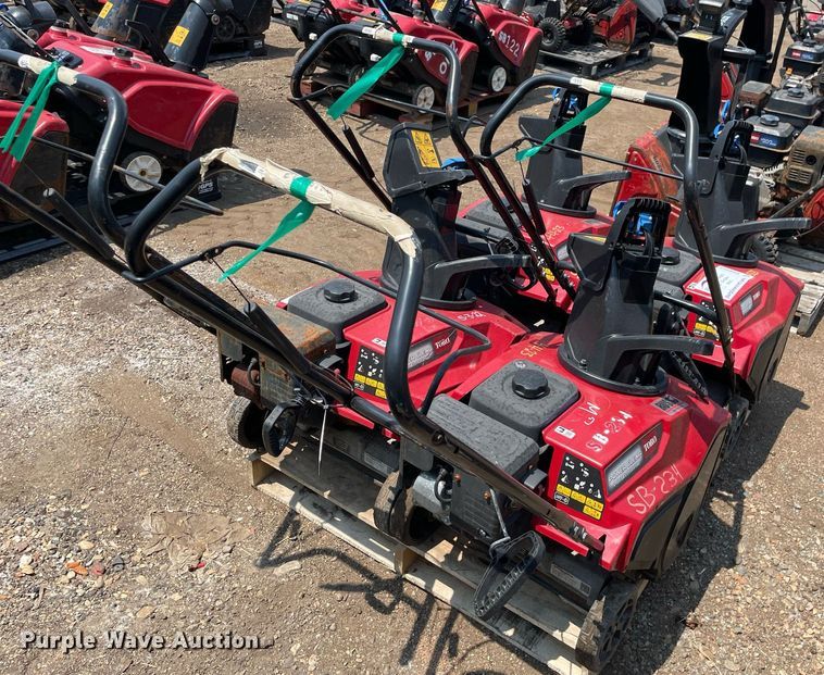 image for item DS8952 (4) Toro Power Clear snow blowers