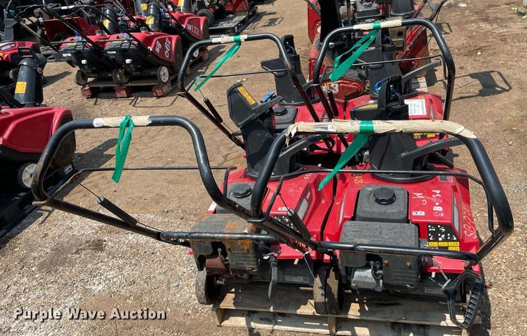 image for item DS8952 (4) Toro Power Clear snow blowers