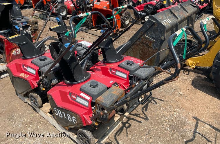 image for item DS8952 (4) Toro Power Clear snow blowers