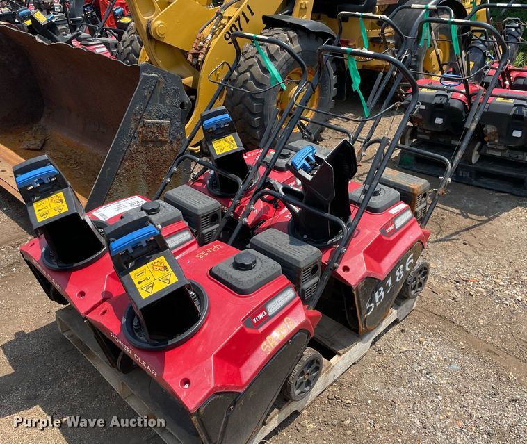 image for item DS8952 (4) Toro Power Clear snow blowers