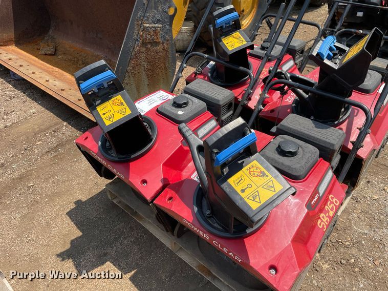 image for item DS8952 (4) Toro Power Clear snow blowers