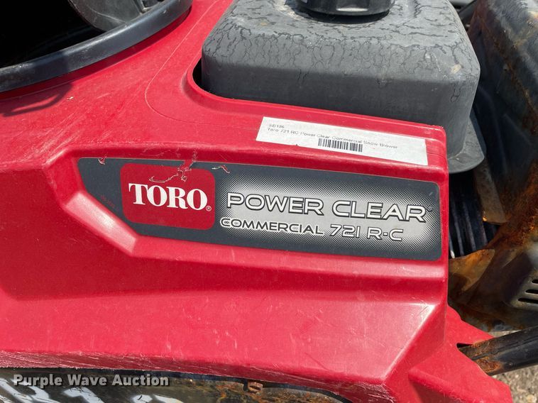 image for item DS8952 (4) Toro Power Clear snow blowers