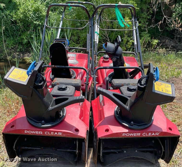 image for item DS8954 (4) Toro Power Clear snow blowers