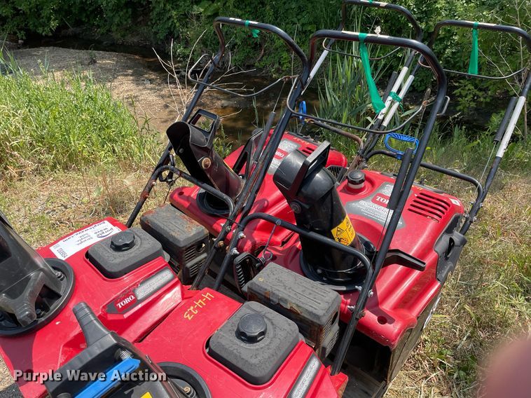 image for item DS8954 (4) Toro Power Clear snow blowers