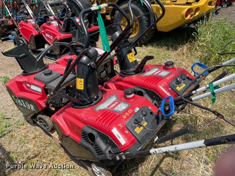 image for item DS8954 (4) Toro Power Clear snow blowers