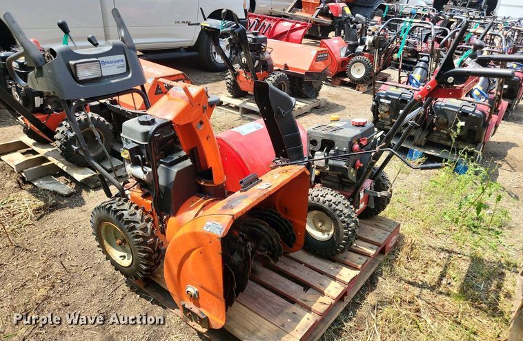 image for item DS8955 (2) two stage snow blowers