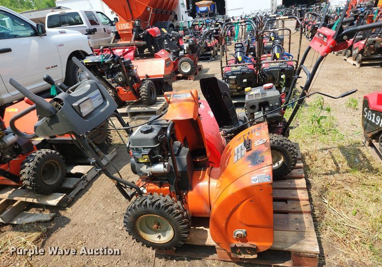 image for item DS8955 (2) two stage snow blowers