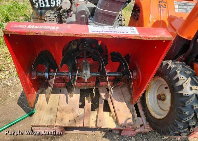 image for item DS8955 (2) two stage snow blowers