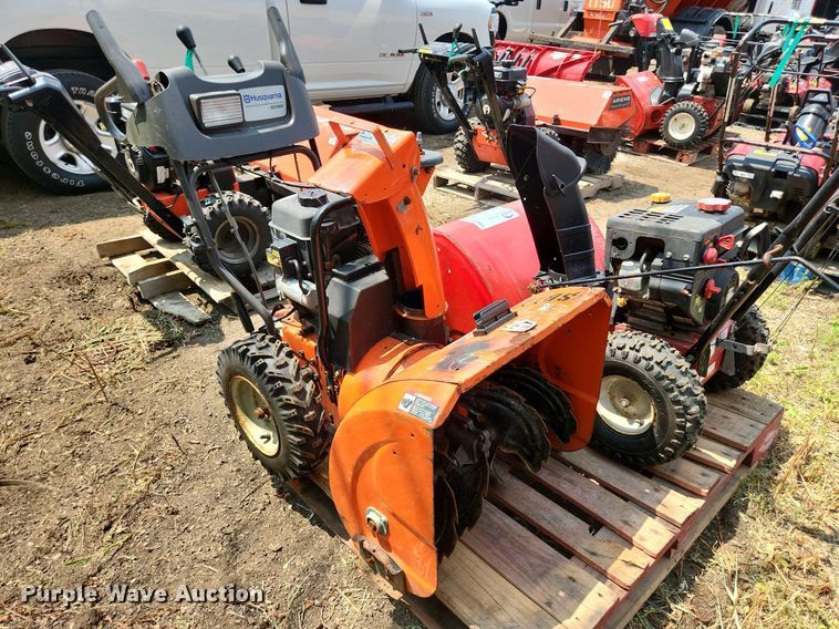 image for item DS8955 (2) two stage snow blowers