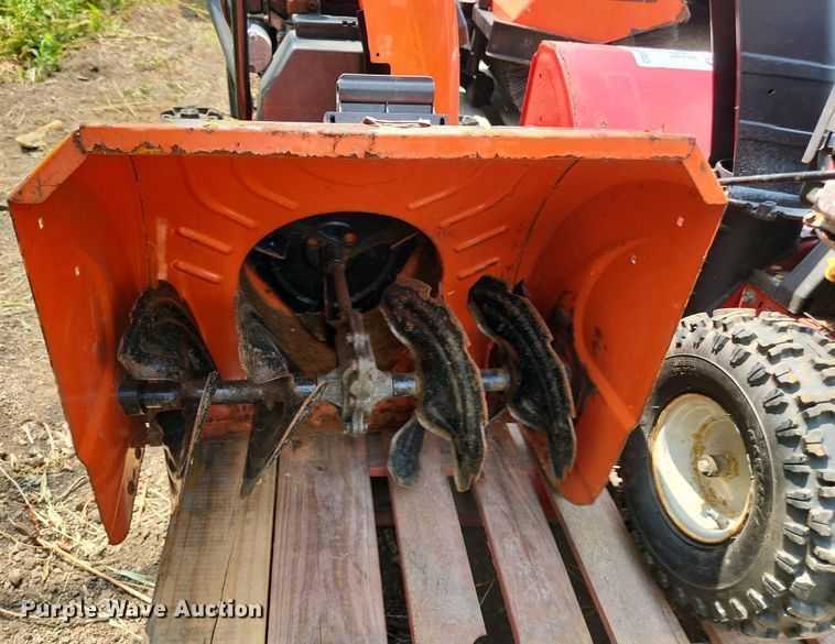 image for item DS8955 (2) two stage snow blowers