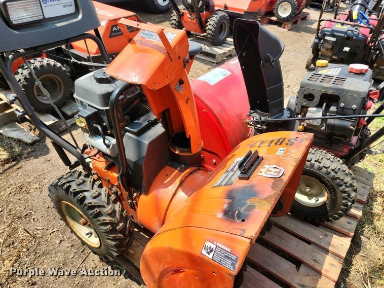 image for item DS8955 (2) two stage snow blowers