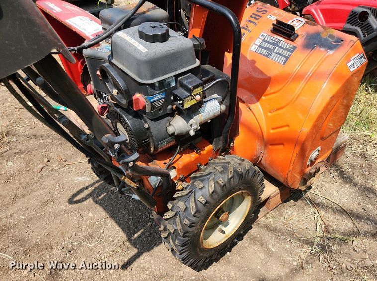 image for item DS8955 (2) two stage snow blowers