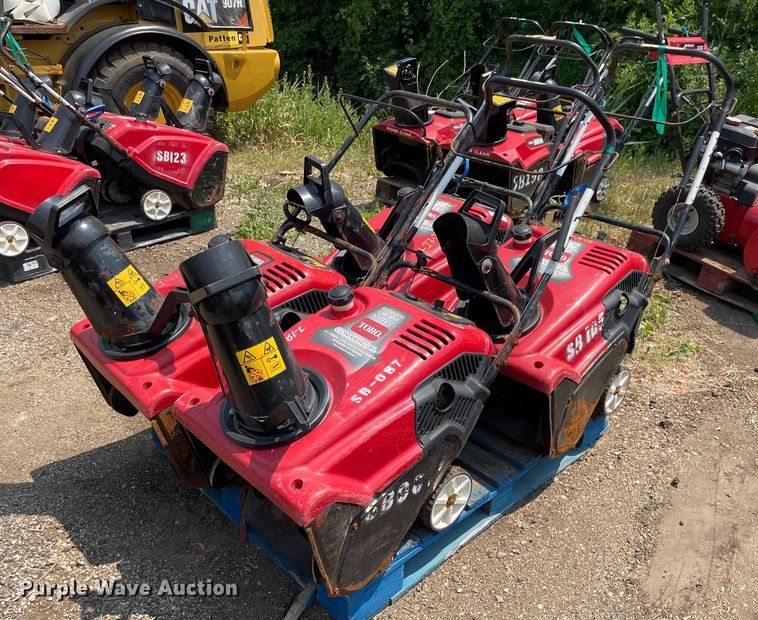 image for item DS8958 (4) Toro Power Clear snow blowers