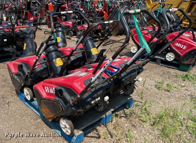 image for item DS8958 (4) Toro Power Clear snow blowers