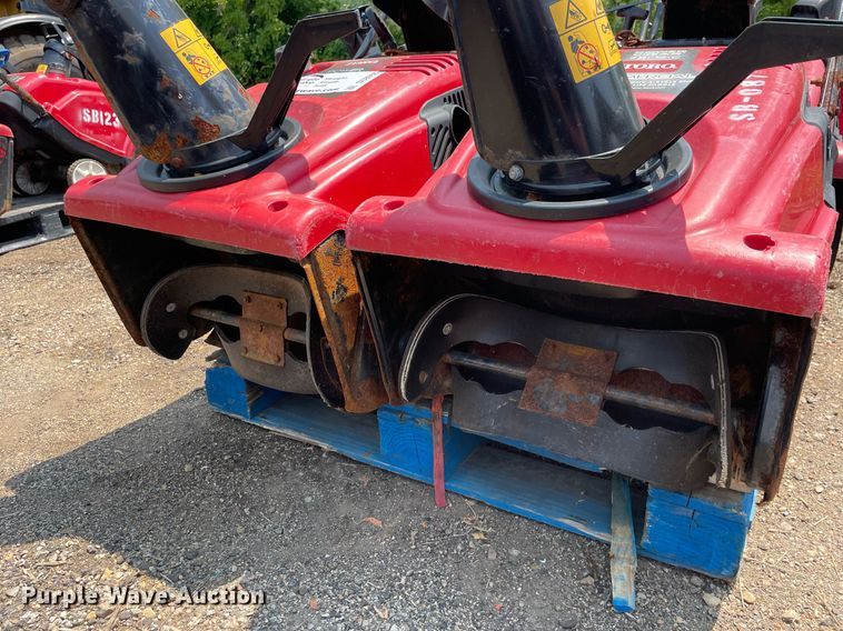 image for item DS8958 (4) Toro Power Clear snow blowers