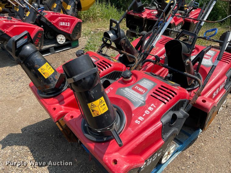 image for item DS8958 (4) Toro Power Clear snow blowers